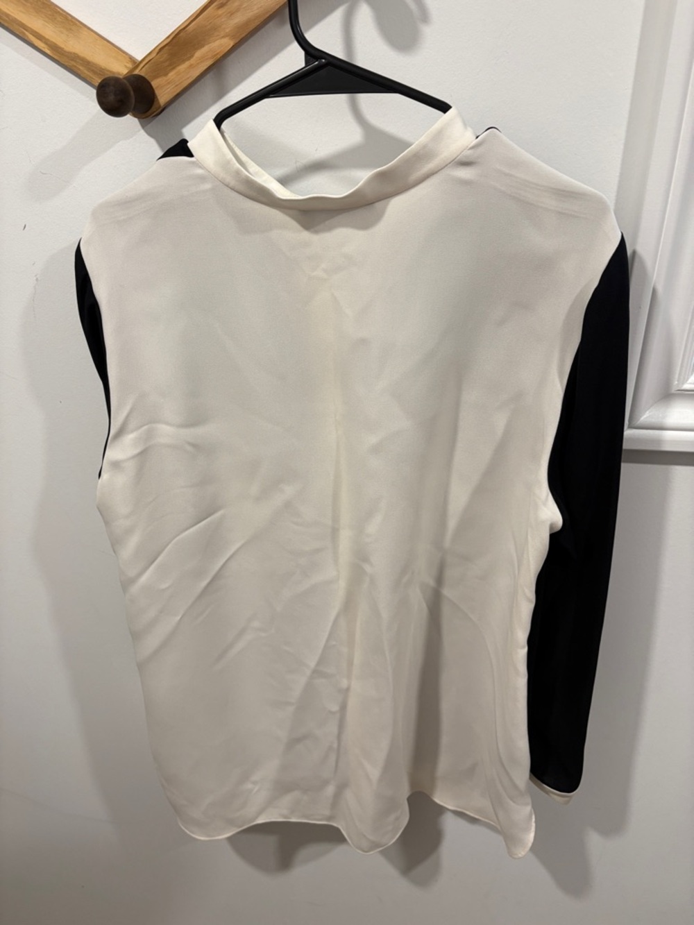 Lafayette 148 New York color-block blouse - Picture 5 of 6